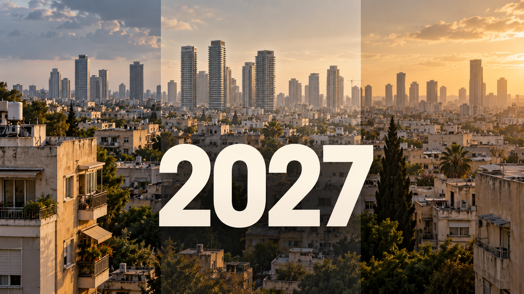 תחזית 2027 לשוק הדיור: מה בנק ישראל והאוצר צופים, ובמה בתי ההשקעות חלוקים עליהם
