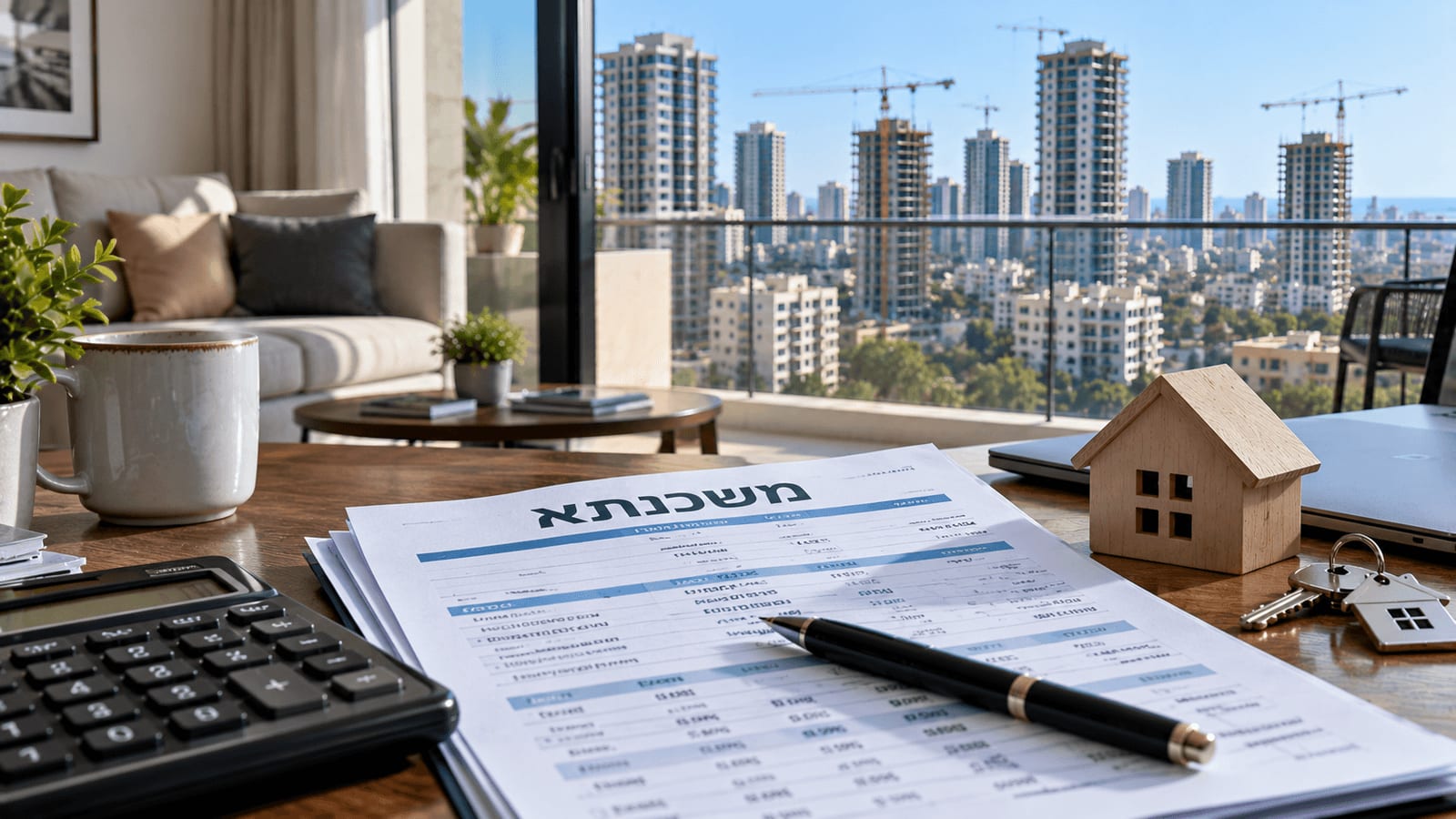 החזר חודשי על משכנתא של מיליון שקל ב-2026: כמה משלמים לפי תקופה, מסלול וריבית