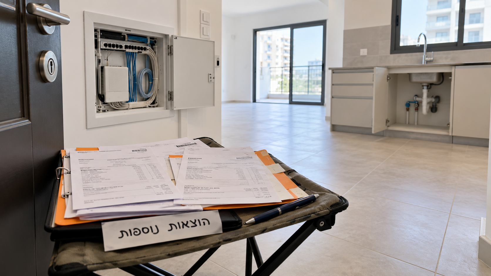 עלויות נלוות בדירה מקבלן: שכר טרחת עו"ד הקבלן, חיבורי תשתיות ומה עוד לא כלול במחיר