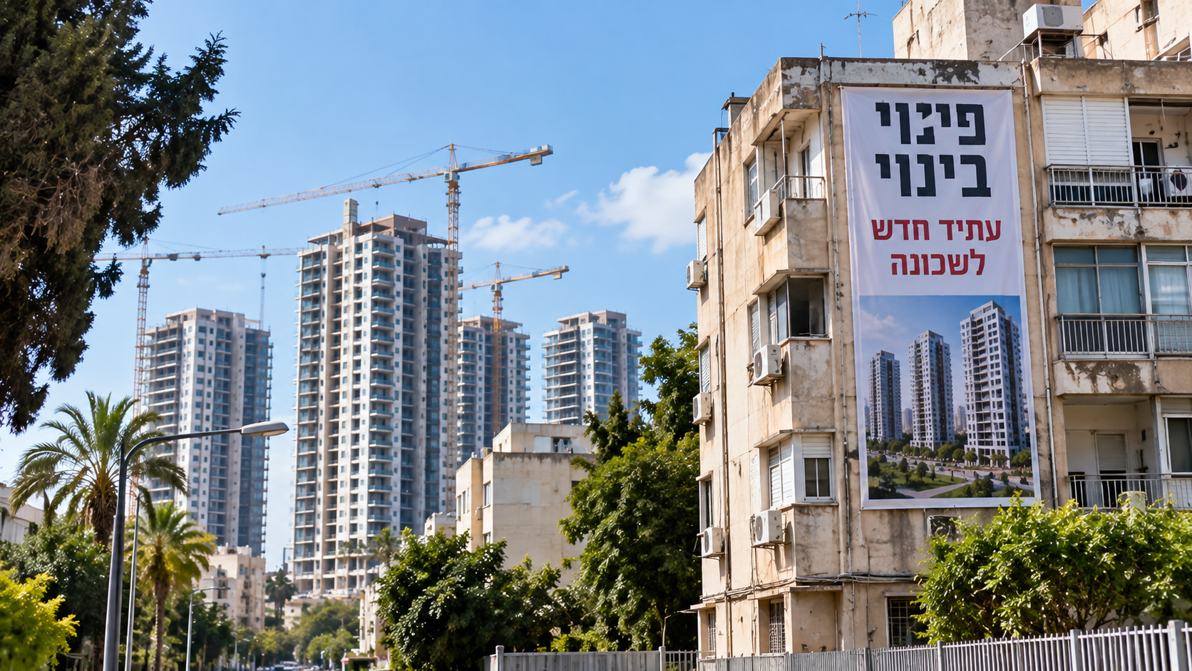 הכרזה על מתחם פינוי בינוי: מסלול רשויות מול מסלול מיסוי, ומה זה אומר לבעלי הדירות